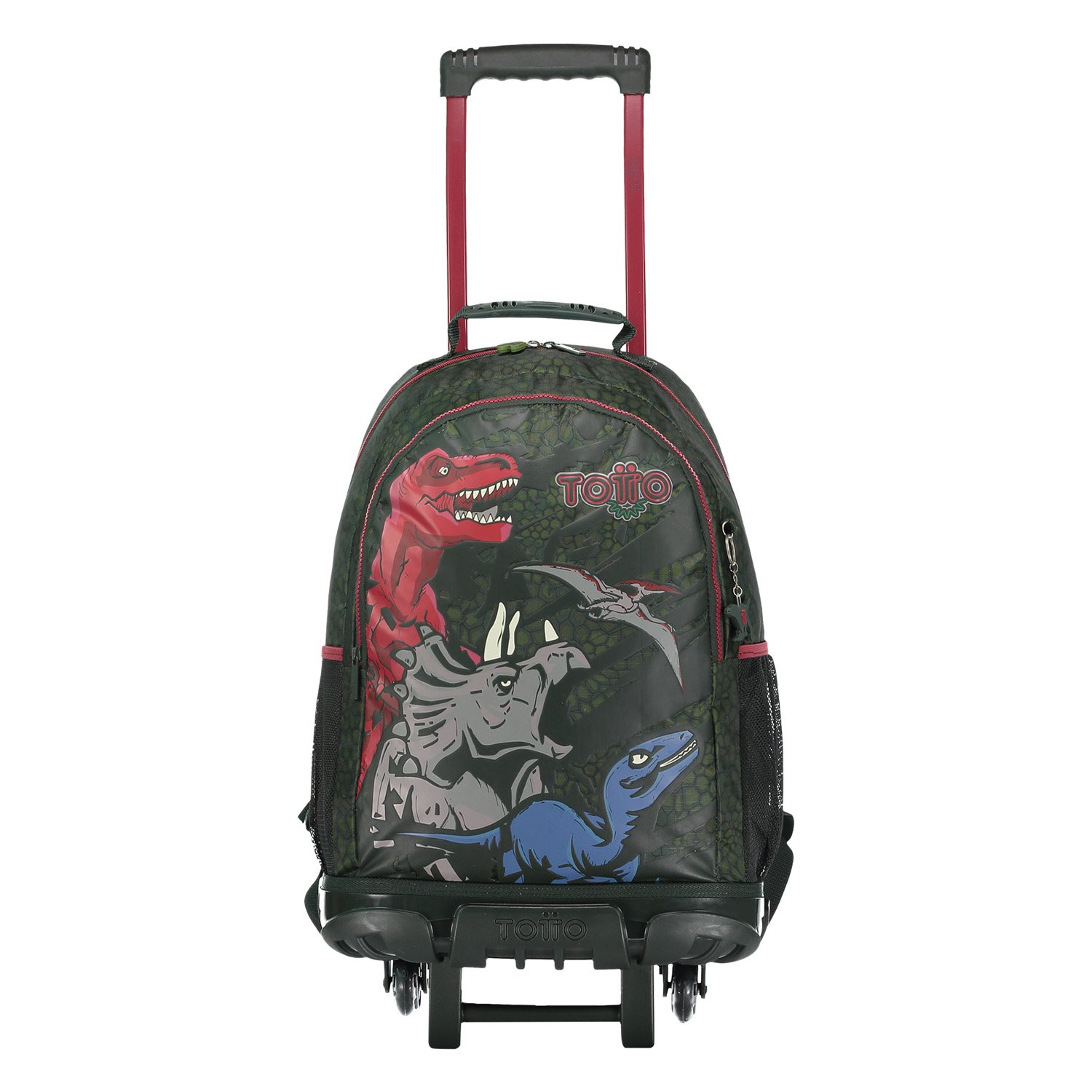 Mochila escolar grande ruedas - T-Rex